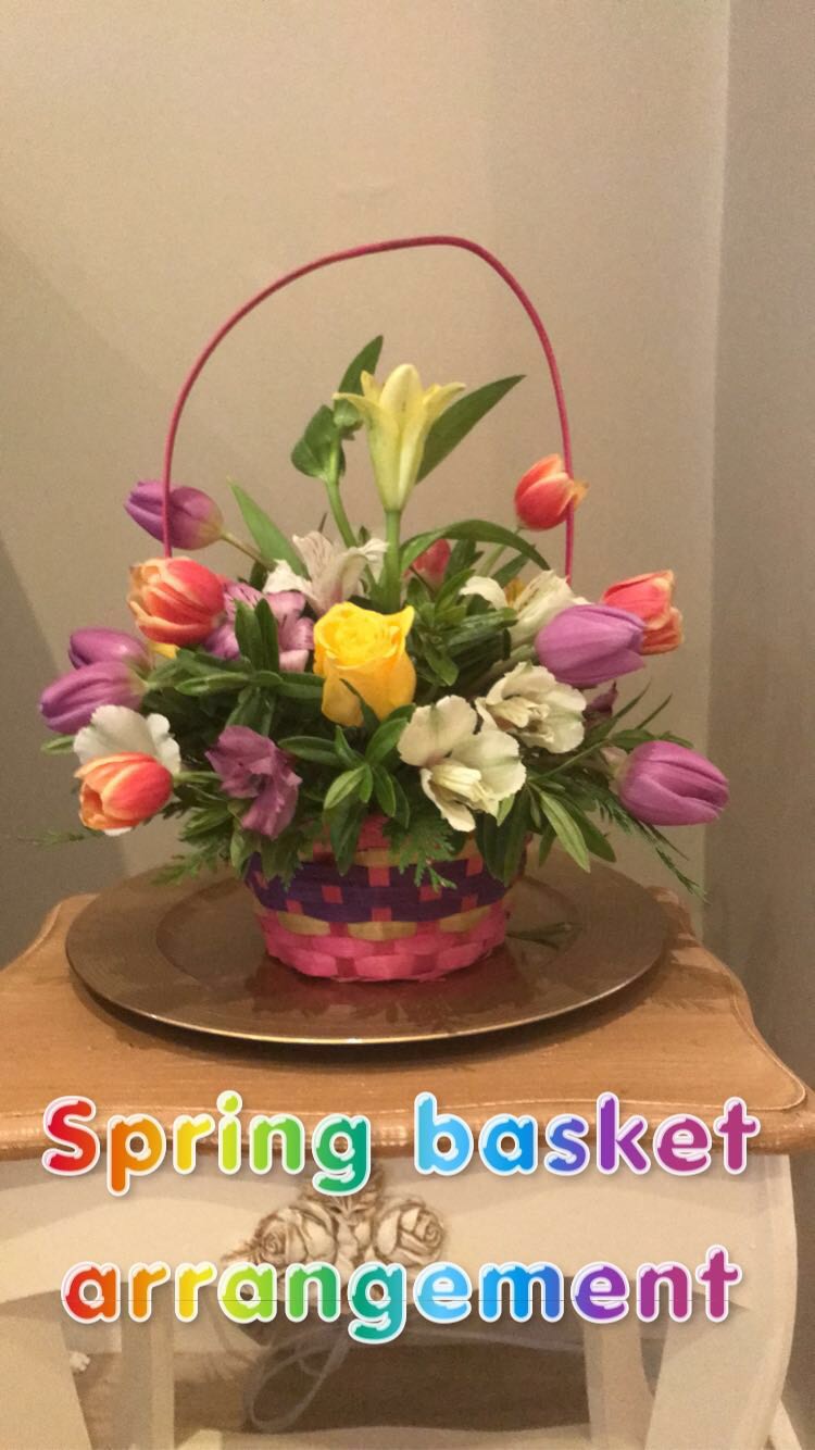 Caroline’s Flower Arrangement for Spring 2020