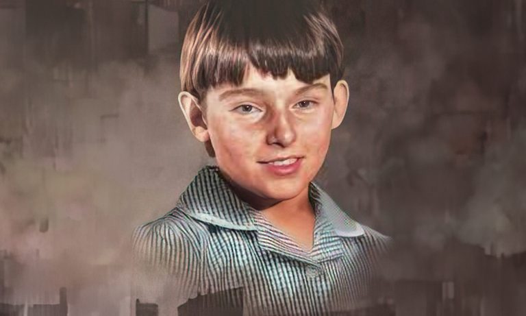 Springhill inquest:13-year-old body of Margaret Gargan carried from scene on a corrugated sheet.